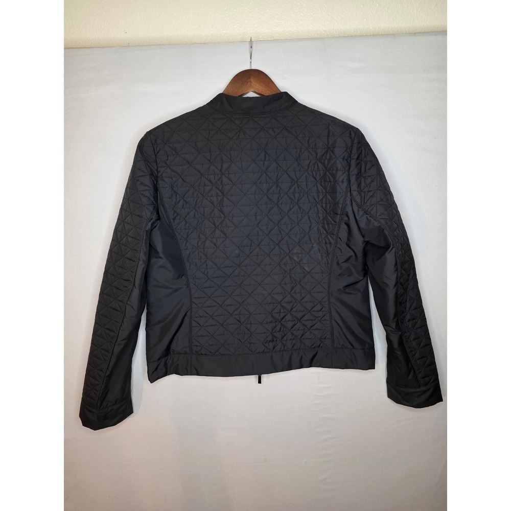 Lafayette 148 New‎ York Quilted Jacket M Black - Picture 7 of 8
